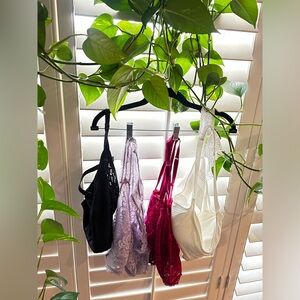 LOT 4 bralettes XL XXL